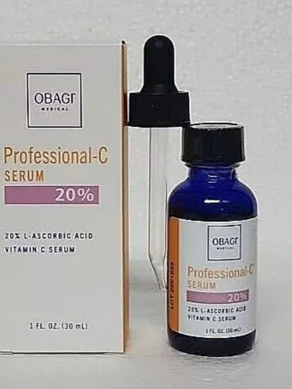 Obagi Professional-C Serum 20% Vitamin C L-Ascorbic Acid 30ml New